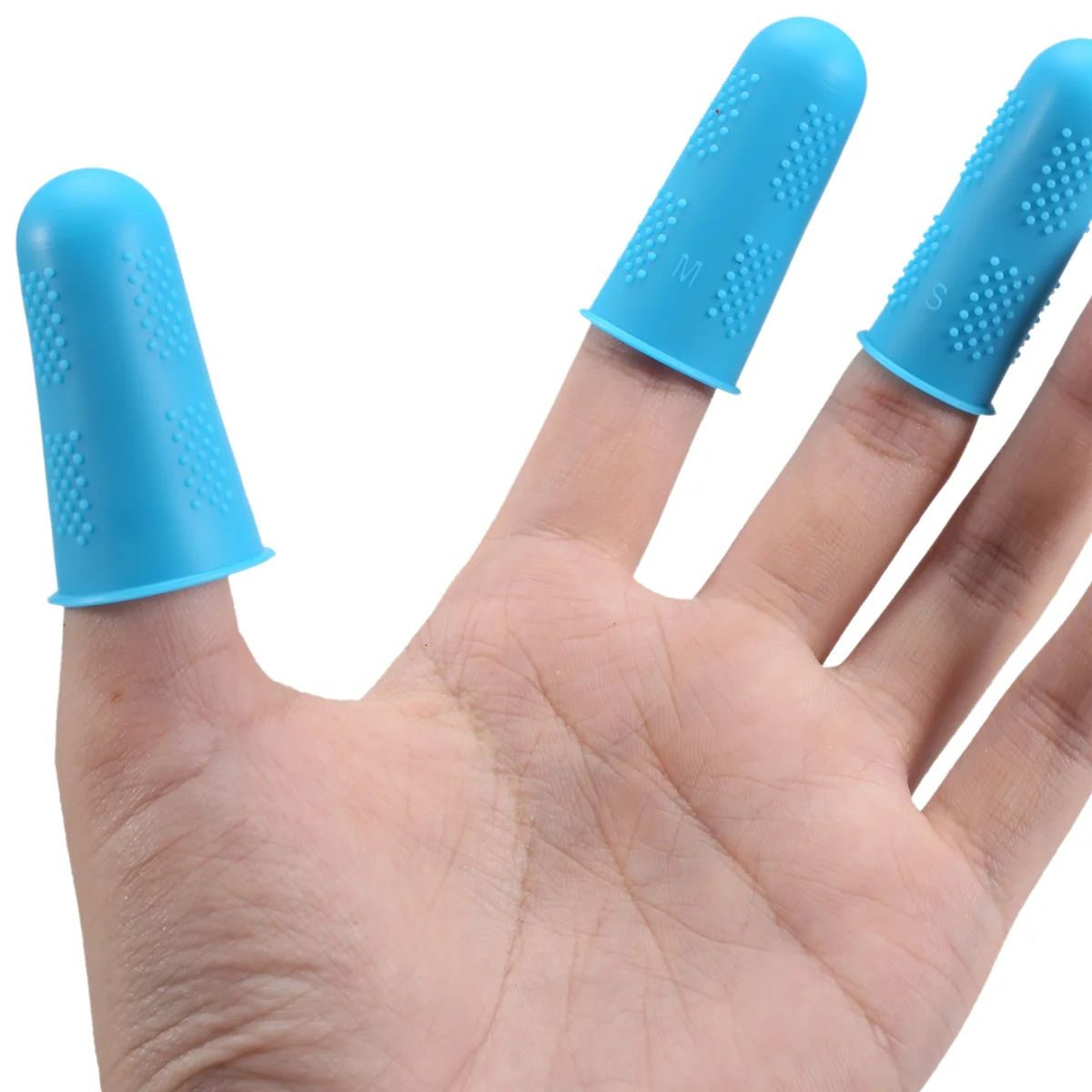 Силиконовые накладки на пальцы 20 шт. Защита для пальцев Инструмент горячего