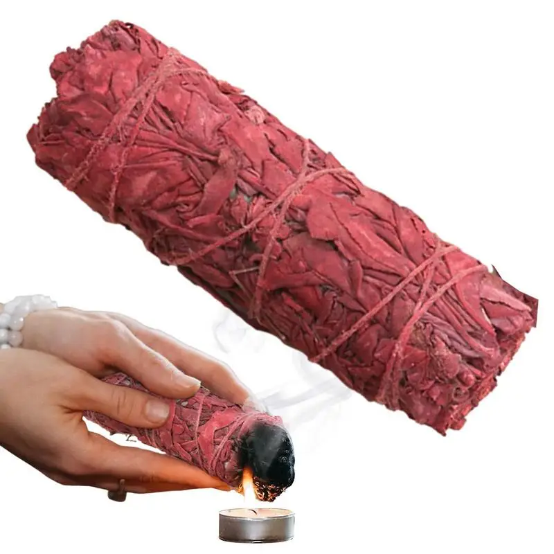 

Dragon Blood Sage Sticks Natural White Sage Bundle Air Fresheners California Smudge Sticks For House Meditation Yoga Negative