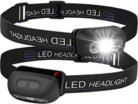 rechargeable headlamp 1000 lumen sensor mini head lamp flashlight led running headlamp with 5 modes ipx5 waterproof adjustab