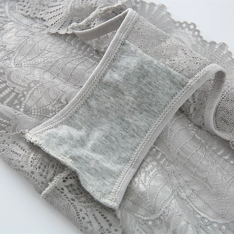 2/3 шт. женские кружевные прозрачные трусики с низкой посадкой