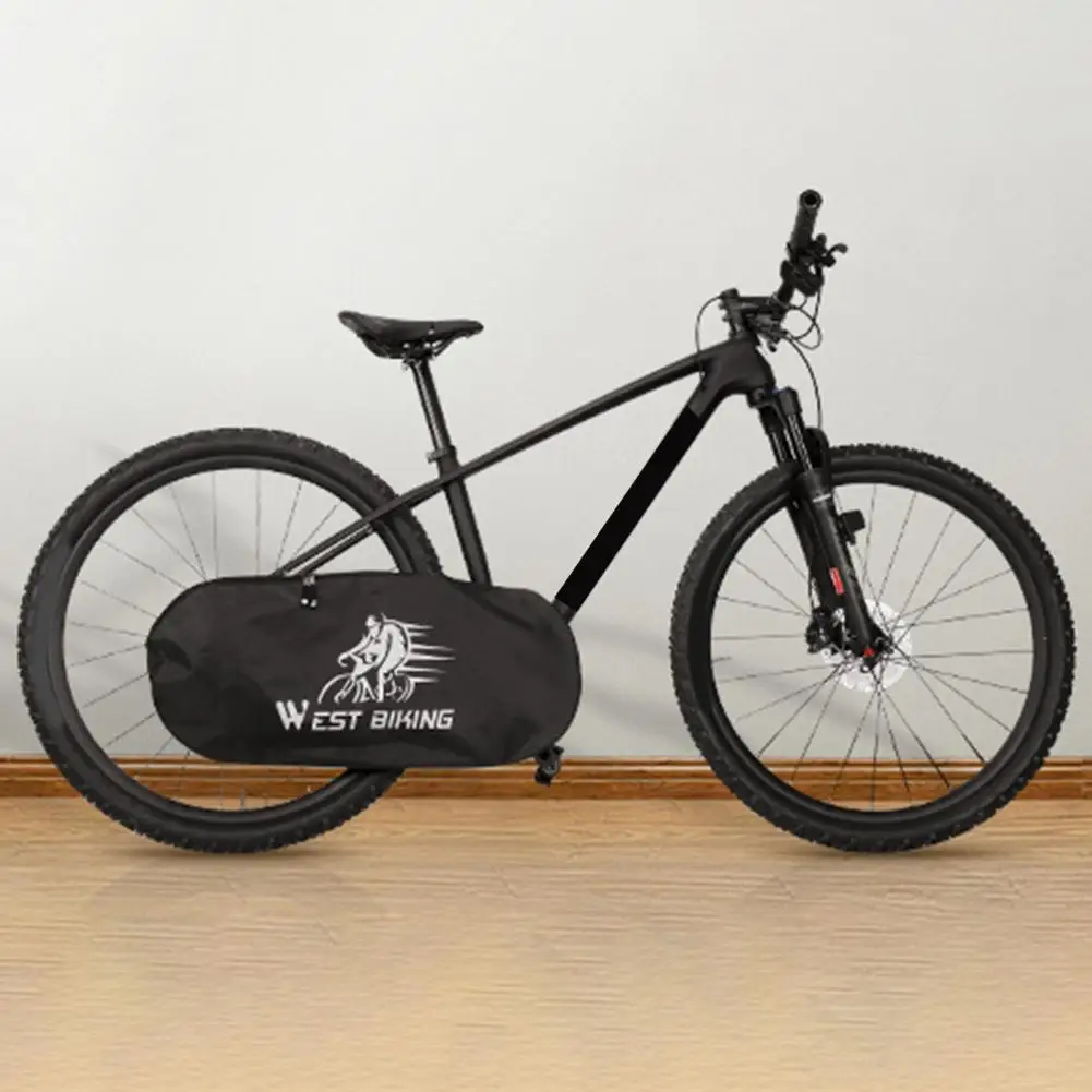 Велосипедная защита цепи светоотражающая Трехточечная фиксация велосипедный