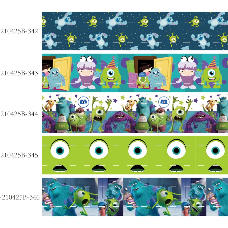 Горячая Распродажа Monsters Inc печатная 50 мм 75 корсажная лента Disney - купить по