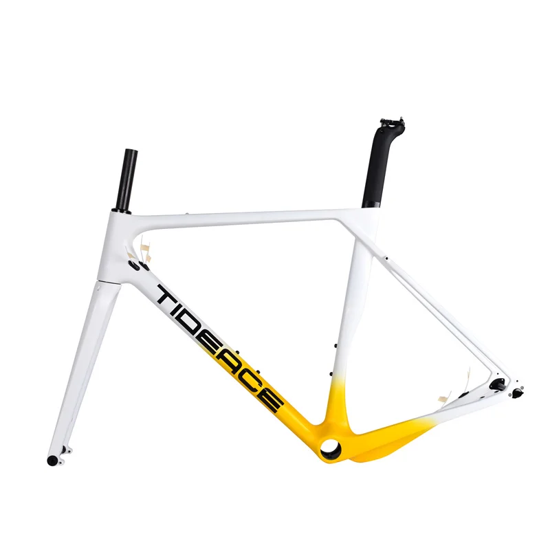 Велосипедная Рама Tideace CX072 карбоновая гравийная рама для велосипеда комплект