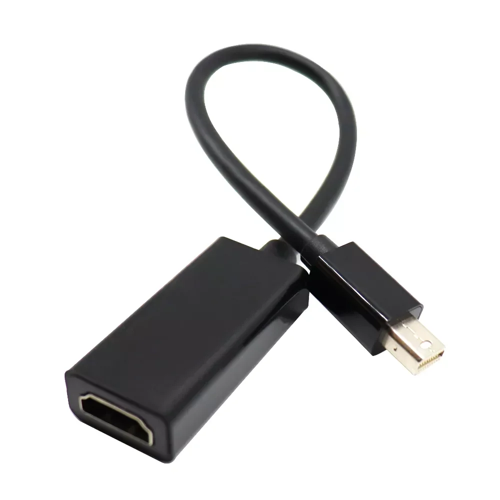 

1080P Mini Display Port HDMI-compatible Converter Mini DP Display Port To HDMI-compatible Adapter Cable for Macbook Pro