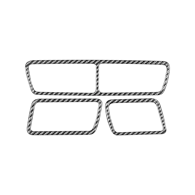 Для Volkswagen CC 2012-2018 мягкое углеродное волокно центральная консоль