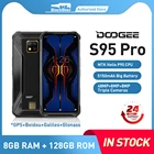 DOOGEE S95 Pro 6,3 дюйма 1080*2160 прочный смартфон IP68 MTK Helio P90 мобильный телефон 8 ГБ 128 Гб мобильный телефон 48MP AL тройные камеры