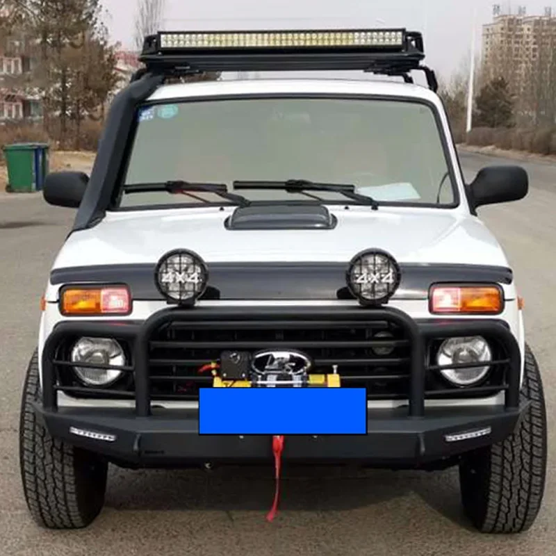 Фото Подходит для русской модифицированной передней панели Lada Niva для соревнований по бездорожью, передней панели для предотвращения столкновений №1