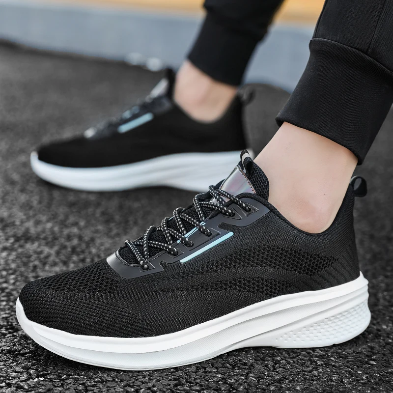

2022 New Trend Blade Running Mens Shoes Designer Male Sneakers Plus Size48 Zapatillas Men's Running Shoes Sports Shoes for Boys