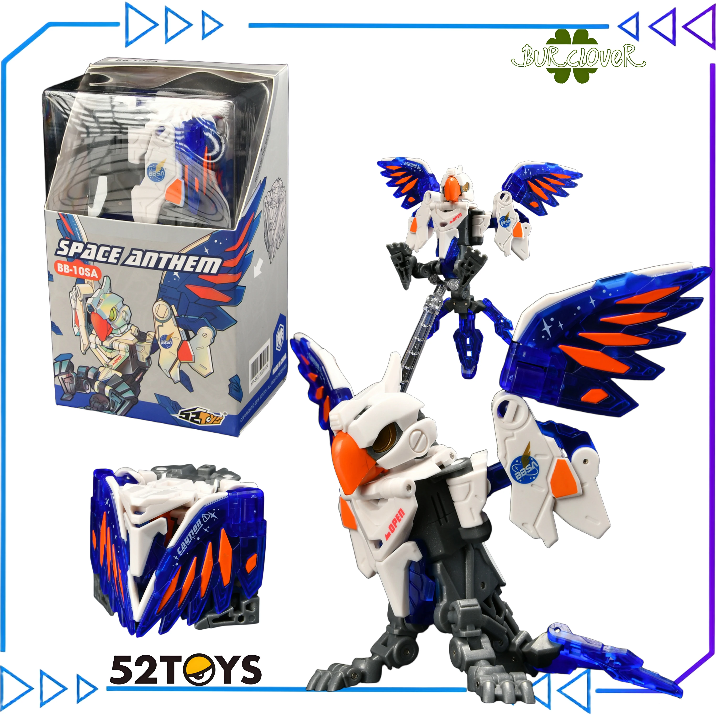 Фото ВЫСОКОГО ИГРАМНОСТЬ PLAYTHING ОРИГИНАЛЬНАЯ КОРОБКА BEASTBOX FLYING BIRD CLAN BB-10SA SPACE ANTHEM ANTHEM ЖИВОТНЫЕ ИГРУШКИ РОБОТЫ ДЛЯ №1
