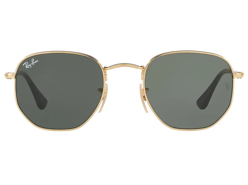 Оригинальные солнцезащитные очки Rayban Hexagonal 3548, классические круглые солнцезащитные очки с золотой отделкой в ​​коробке (art.: 3920d7db06c7f) - 3920d7db06c7f