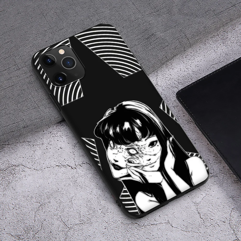 SK87 Horror Comic Junji ito Tomie Tees Phone Soft Case for Xiaomi Mi 9T 10T 11T 11i 11 12 A2 A3 POCO X3 M3 M2 F3 Pro NFC