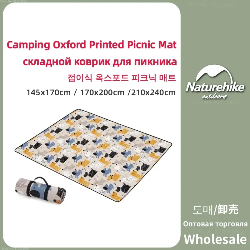 

Naturehike Outdoor Ultralight Picnic Mat Travel Portable Waterproof Moisture Proof Oxford Cushion Machine Washable Camping Mat