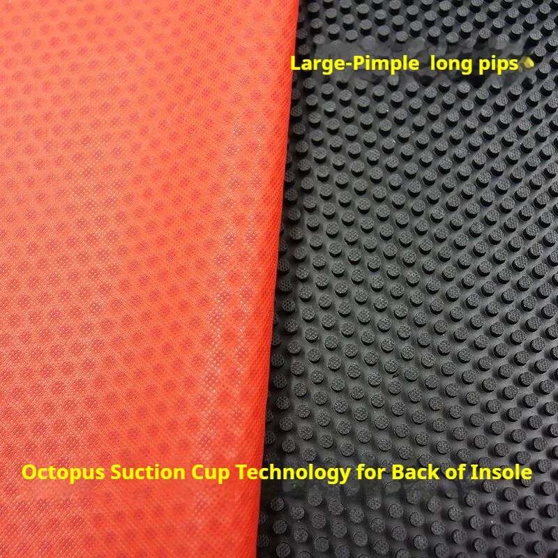 Фото Накладка для настольного тенниса OX Long Pips 979 с мелкими/крупными шипами 1.5/2.5 мм, прочная, для защитной игры №3