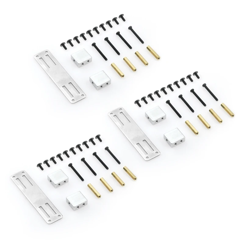 

Комплект металлических сервоприводов с фиксированным кронштейном для MN D90 D91 D99S MN99S 1/12, обновленные детали для радиоуправляемых грузовиков ...