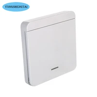 smart light switch led push button switch universal wireless remote control ac90250v 10a 1ch relay controller for lamp 433mhz