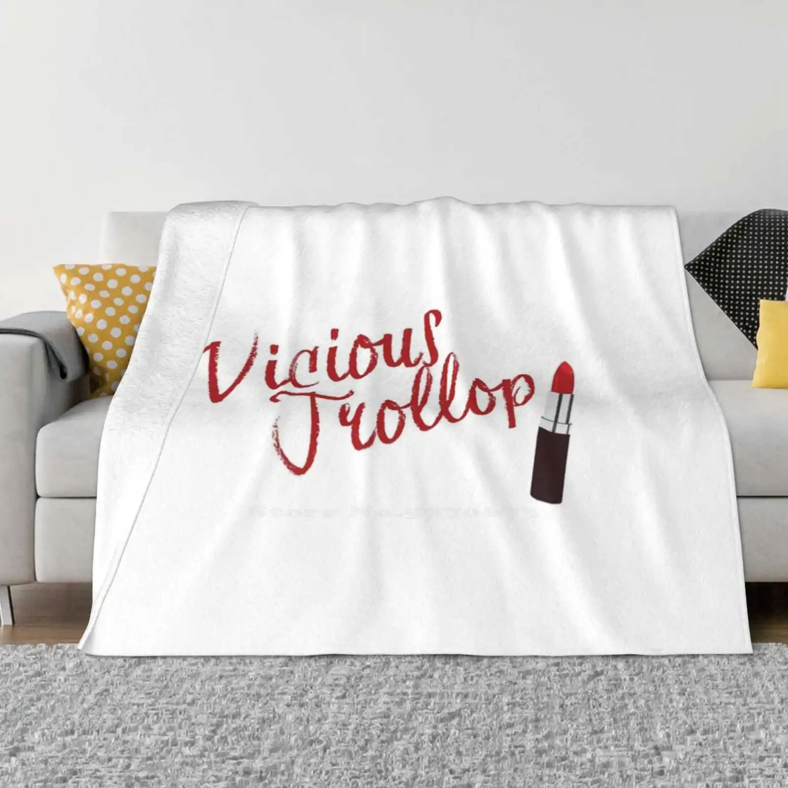 Vicious Trollop модное мягкое теплое фланелевое одеяло Rory Lorelai цитаты ТВ-шоу губная