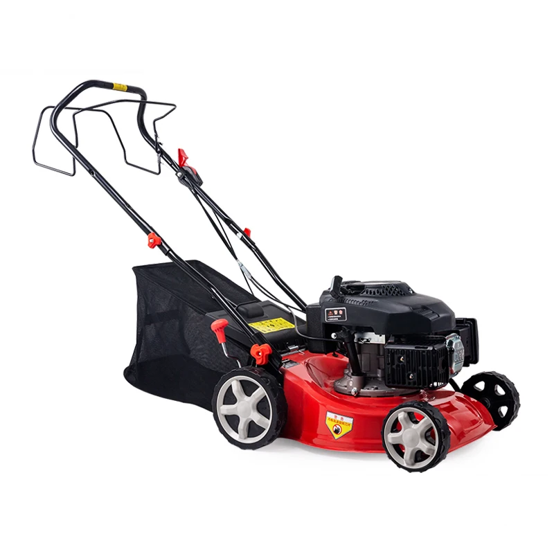 Мощная газонокосилка самоходный триммер с нажимом для сада травы