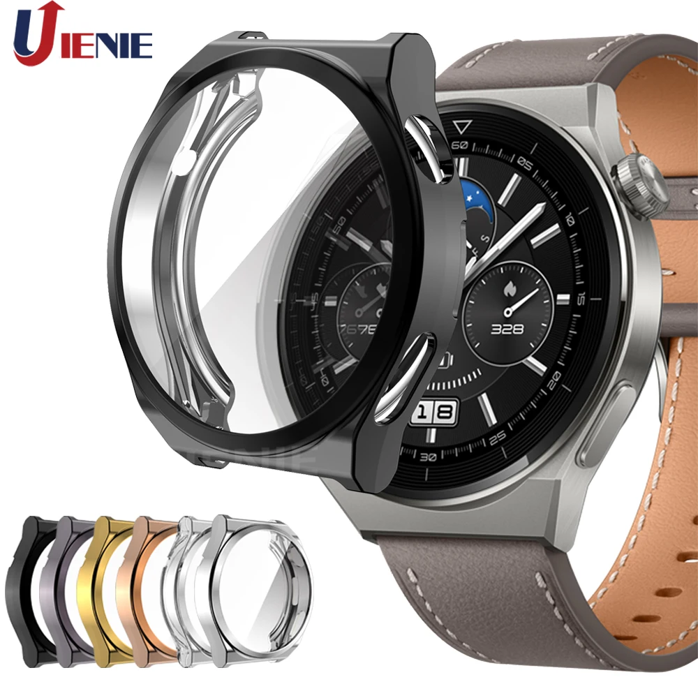 

Soft TPU Case Cover for Huawei Watch GT 3 Pro 46mm 43mm gt3 Pro Protector Shell All Inclusive Silicone Screen Protection Frame