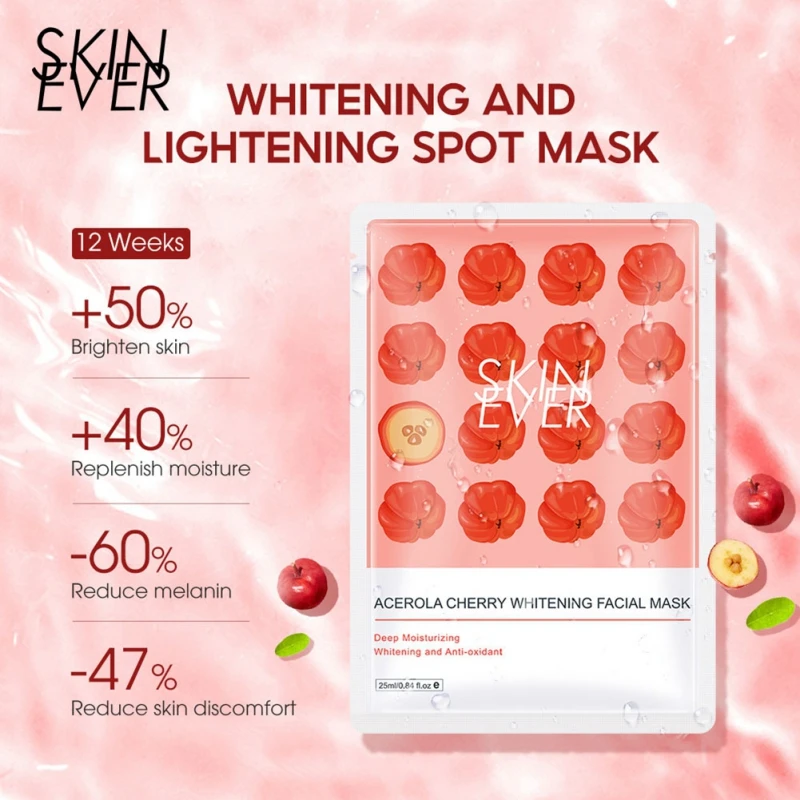 

Facial Mask Moisturizing for All Skin Types Full Shrink Pores Cleansing Whitening Moisturizing Oil-Control Mask Face Skin Care