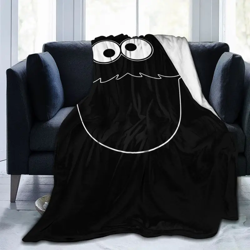 Одеяло с улыбающимся лицом для печенья Elmo Krumel домашнее классическое всесезонное