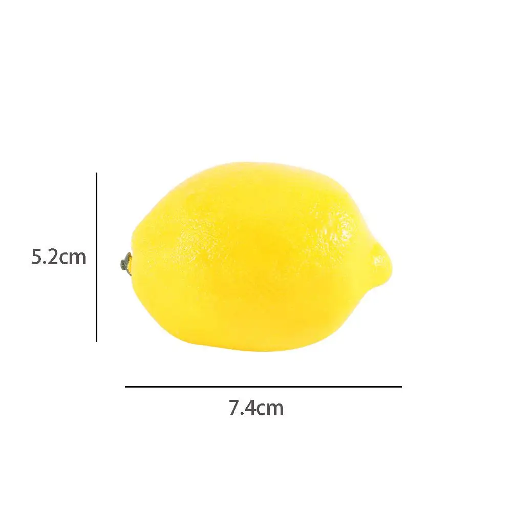 Вечерние 6/10 шт. домашняя реалистичная кухня искусственный лимон имитация