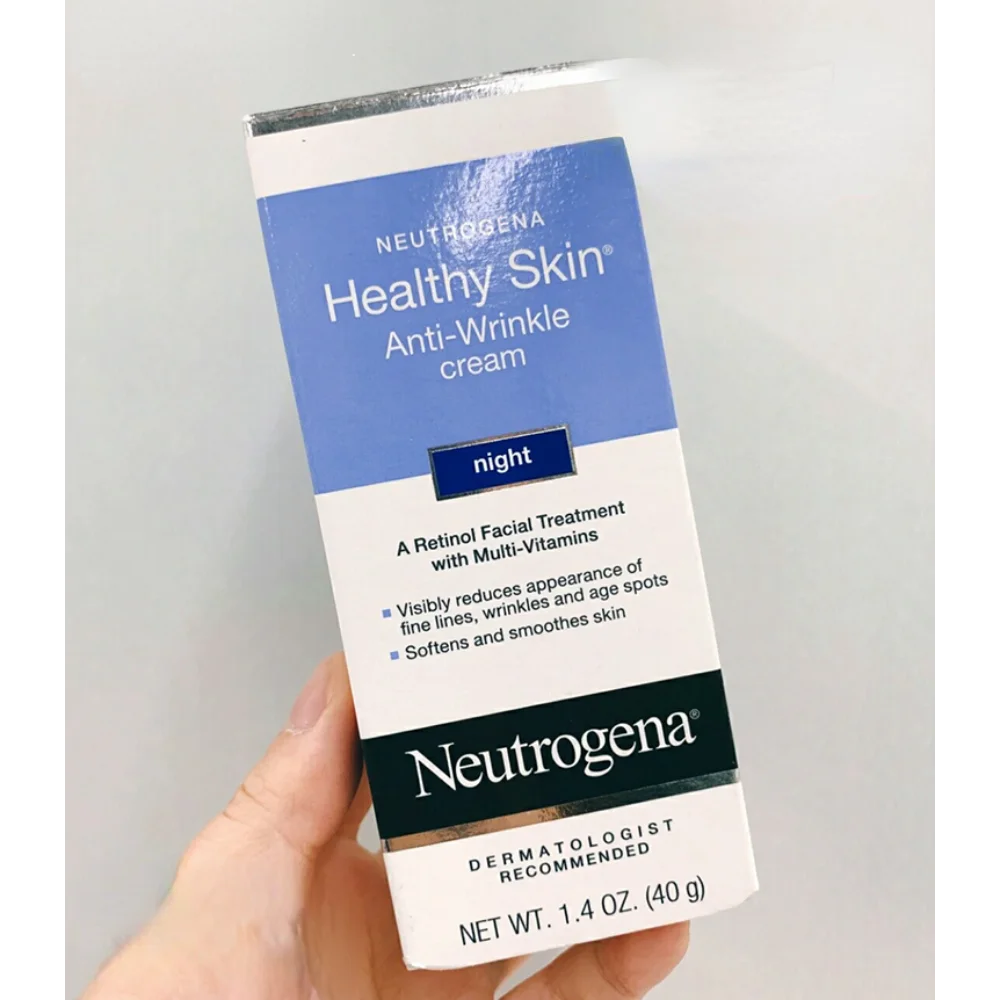 

Neutrogena Retinol Night Cream 40g Alcohol A Anti-aging Anti-wrinkle Facial Cream Moisturizing Firming Smoothing Skin White Care