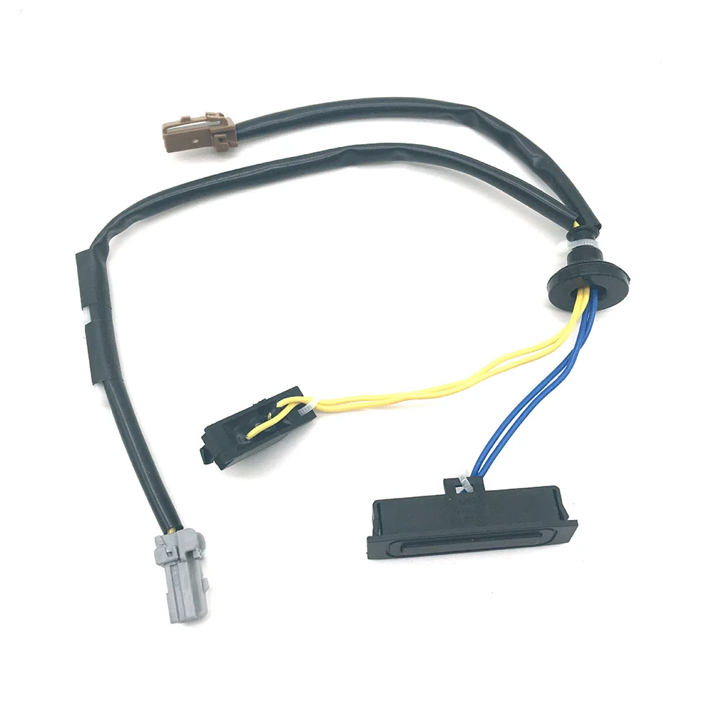 

Trim Trunk Switch Tailgate Switch Assembly Black Decoration Double Button For Nissan Part Pratical 25380-2DT1A