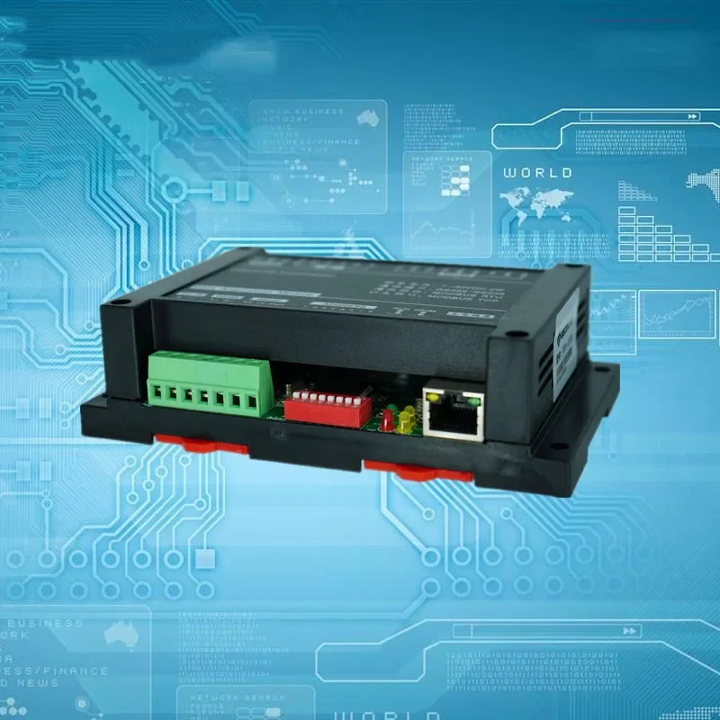 TCP-507A 8Al+4A0 Контроллер Ethernet Высокоскоростной блок с 8 аналоговыми входами и 4