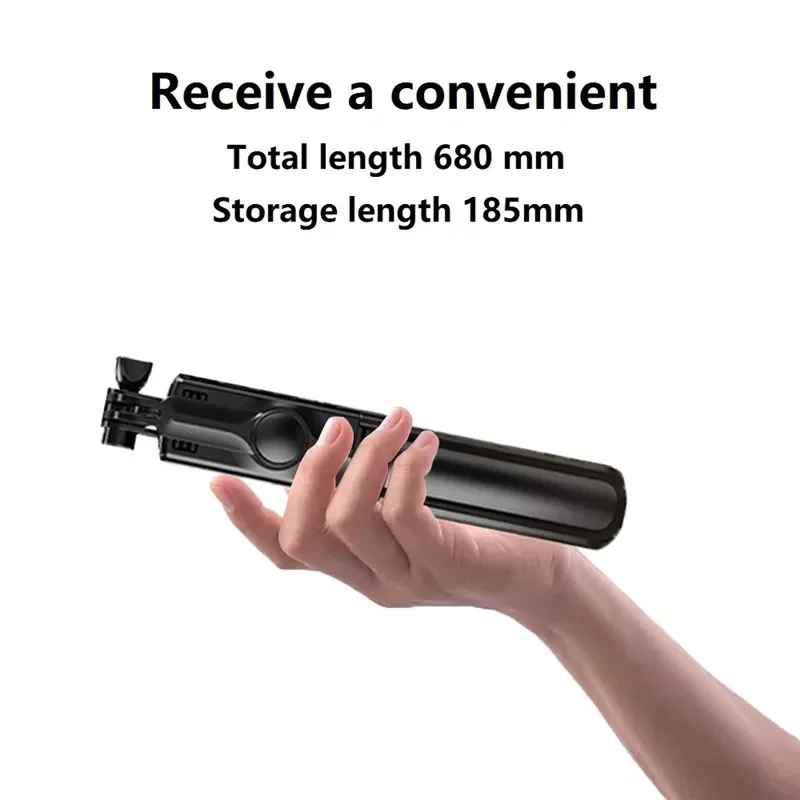

2022 NEW 3 in 1 Wireless Foldable Mini Selfie Tripod Monopod With Bluetooth Shutter For iPhone 11 12 Smart Phone