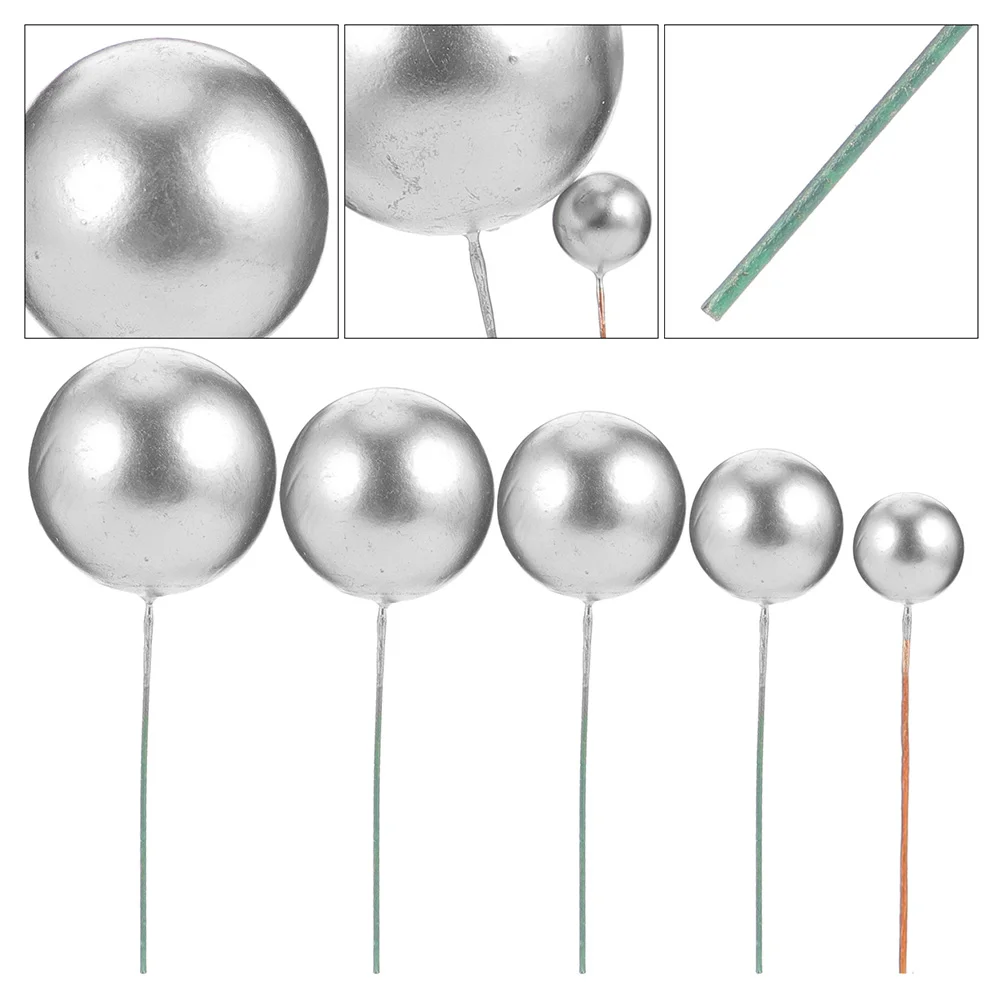 

Ballstoppers Cupcake Insert Picksdessert Decorations Mini Balloon Decoration Insertssilver Pick Gold Diy Decor Cakesballoons