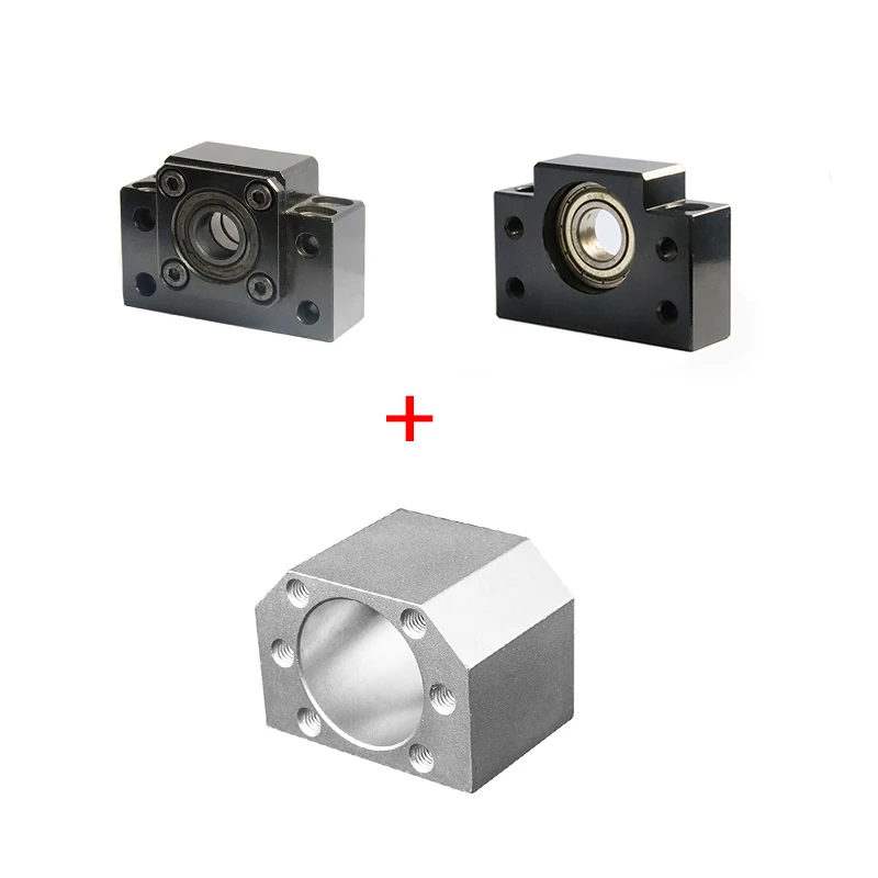 Блок поддержки кончиков шарикового винта BK20 BF20 и держатель кронштейна DSG25H