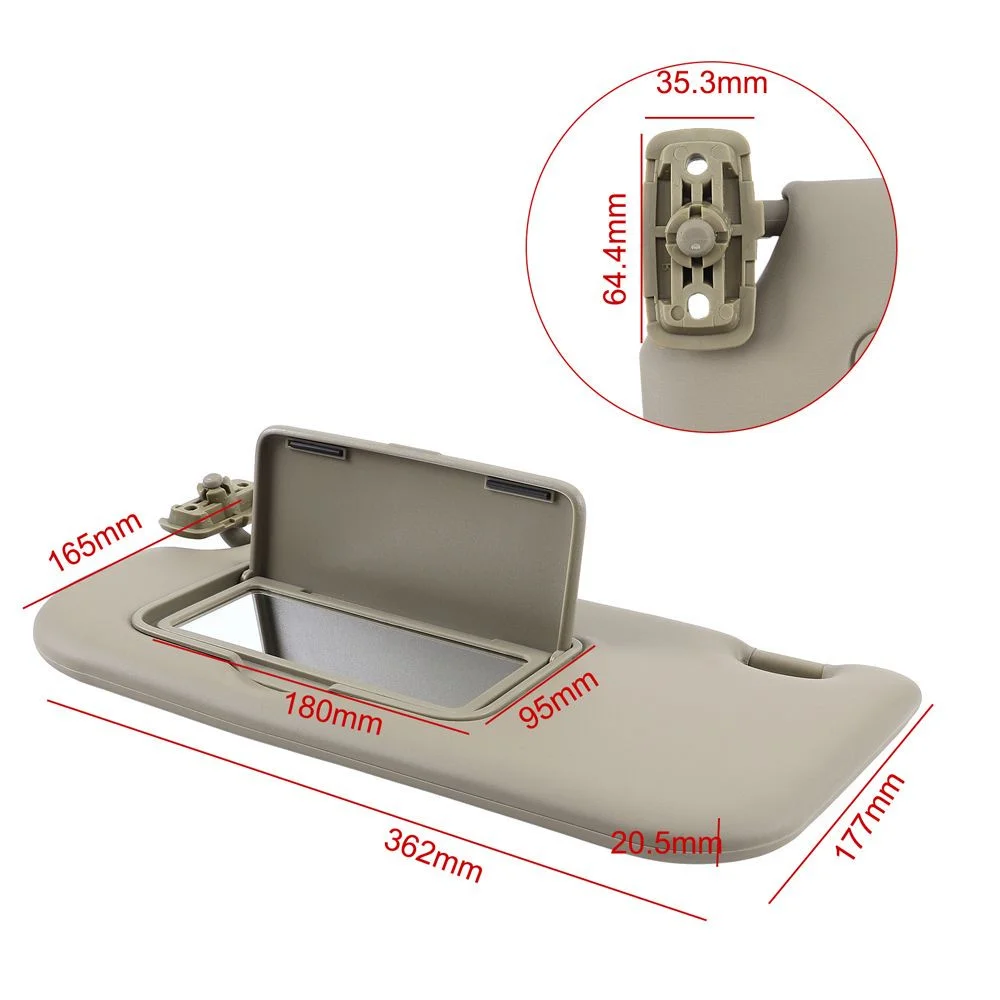 Подходит для kia 2004-2009 sportage Солнцезащитный козырек SPORTAGE Внутренний солнцезащитный