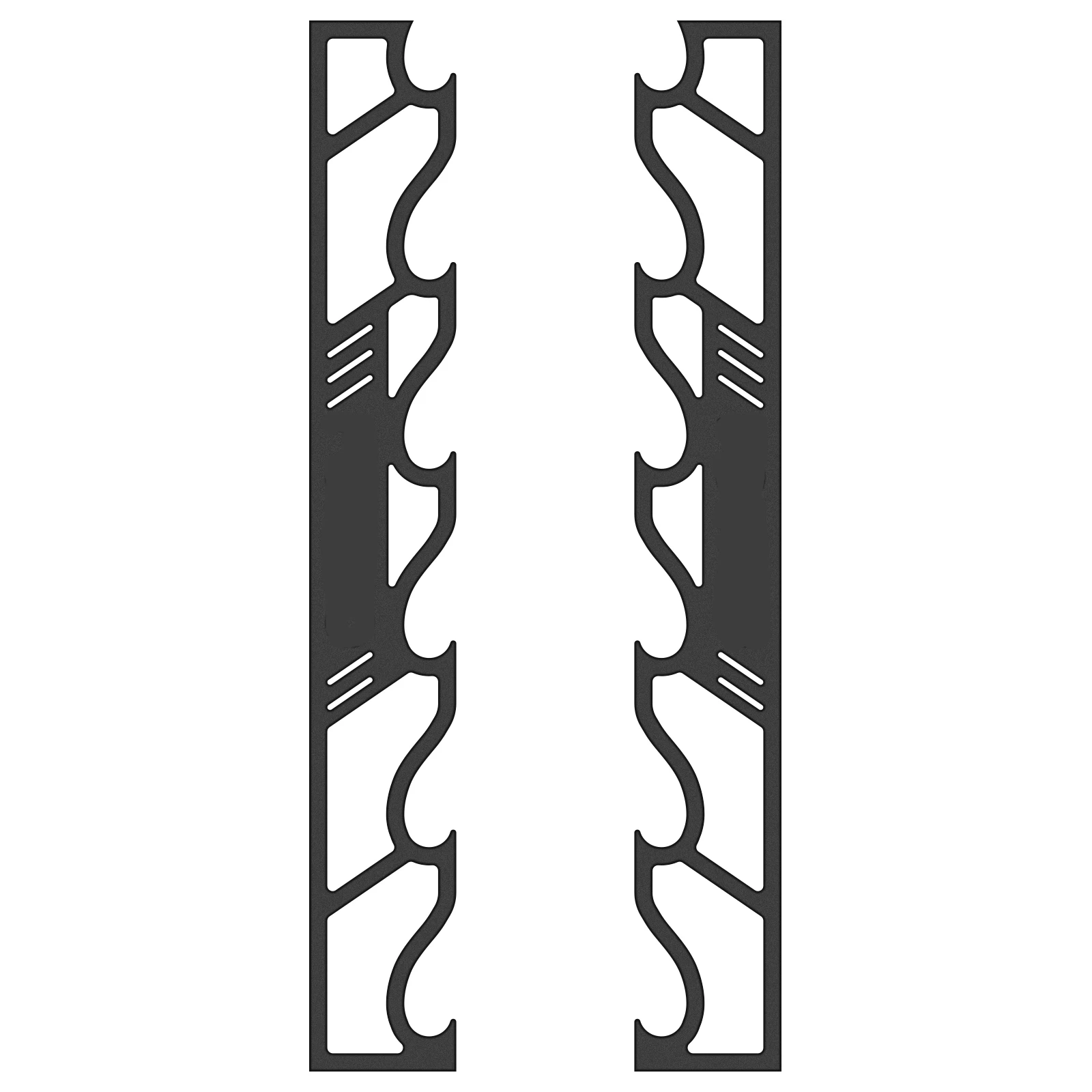 

FOSHIO Стойка для автомобильной пленки 6 рулонов черная алюминиевая