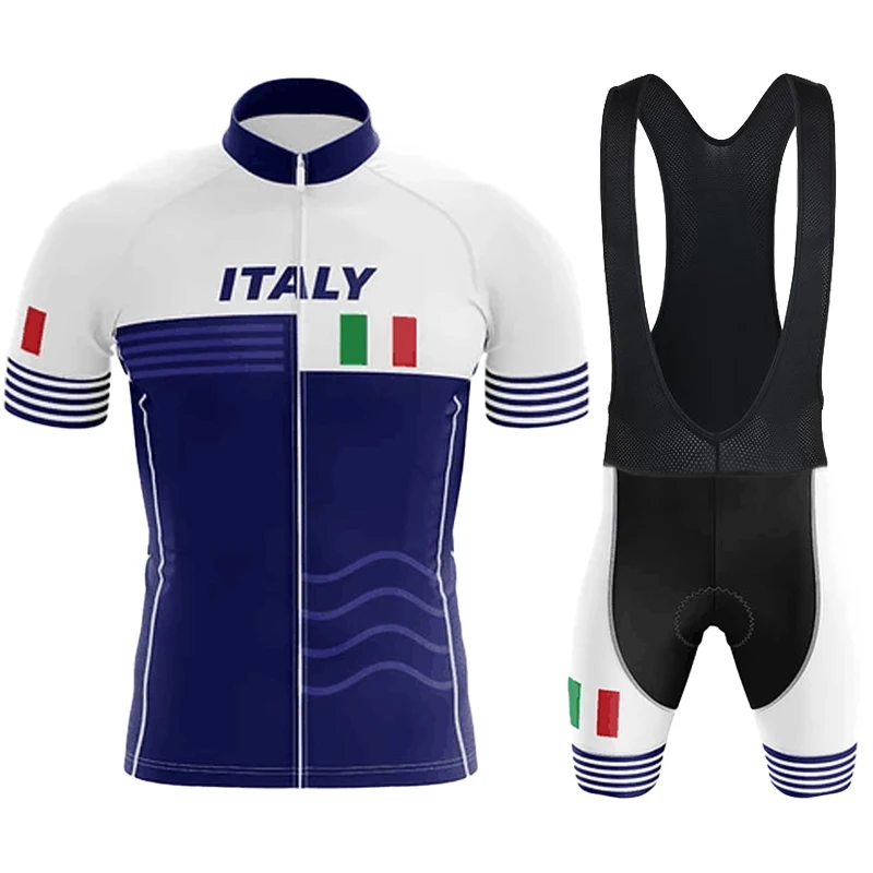 

Men's Cycling Pants With Gel Strava Pro Team Sports Set Man Bike Outfit Italy Tricuta Bib Kit Clothing Jersey Mtb Shorts Costume