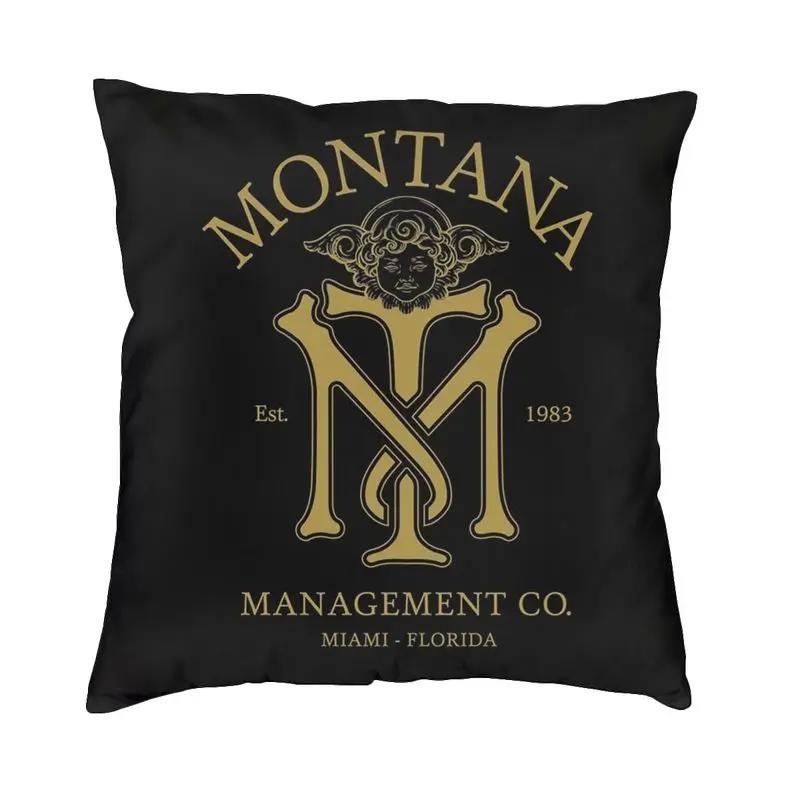 Scarface Movie Nordic Pillow Cover Home Decor Montana Management Cushions for Sofa 45x45cm 3D Print Pillowcases