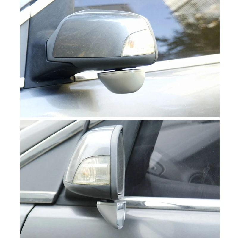 

Car Rearview Auxiliary Mirror Large View Convex Glass Adjustable Rear View Mirror Anti Blend Vision Blind Spot Dropshipping