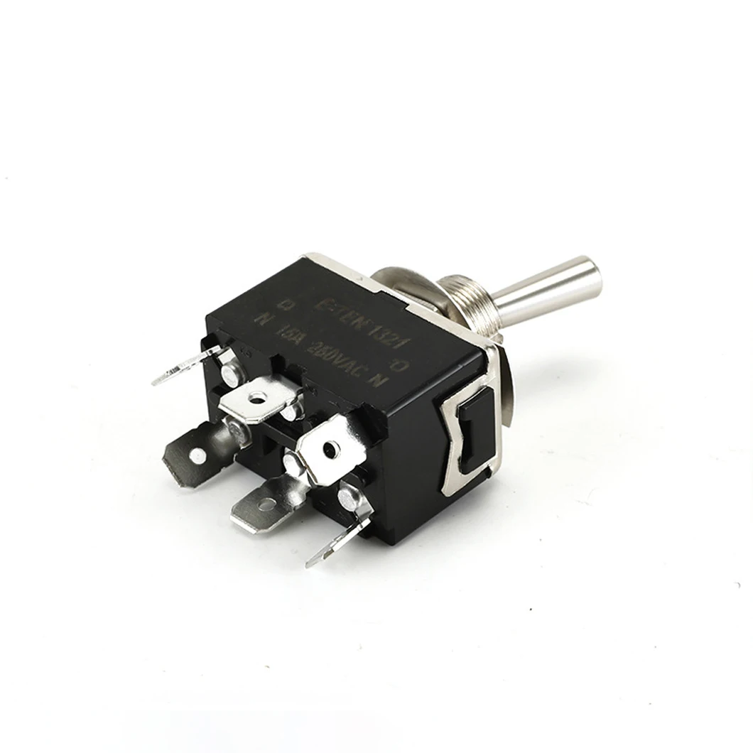 ABILKEEN E-TEN1021/1121/1122/1221/1321/1322 Кулисный тумблер M12 ON-ON/ON-OFF/ON-OFF-ON 2/3-позиционный с