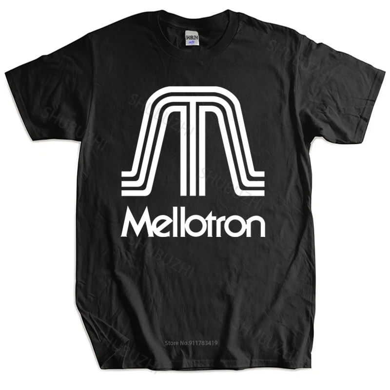 

Homme t shirt summer men t-shirt Mellotron T-Shirt Cotton Analog Synth Retro Mk I Ii M300 M400 M4000 t-shirt teenagers cool tops