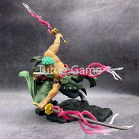 roronoa zoro 18cm 2 style 3 swords pvc action model collection stunt figure sann%c2%b7zenn%c2%b7se%c2%b7kai anime figurines for sale boy toy