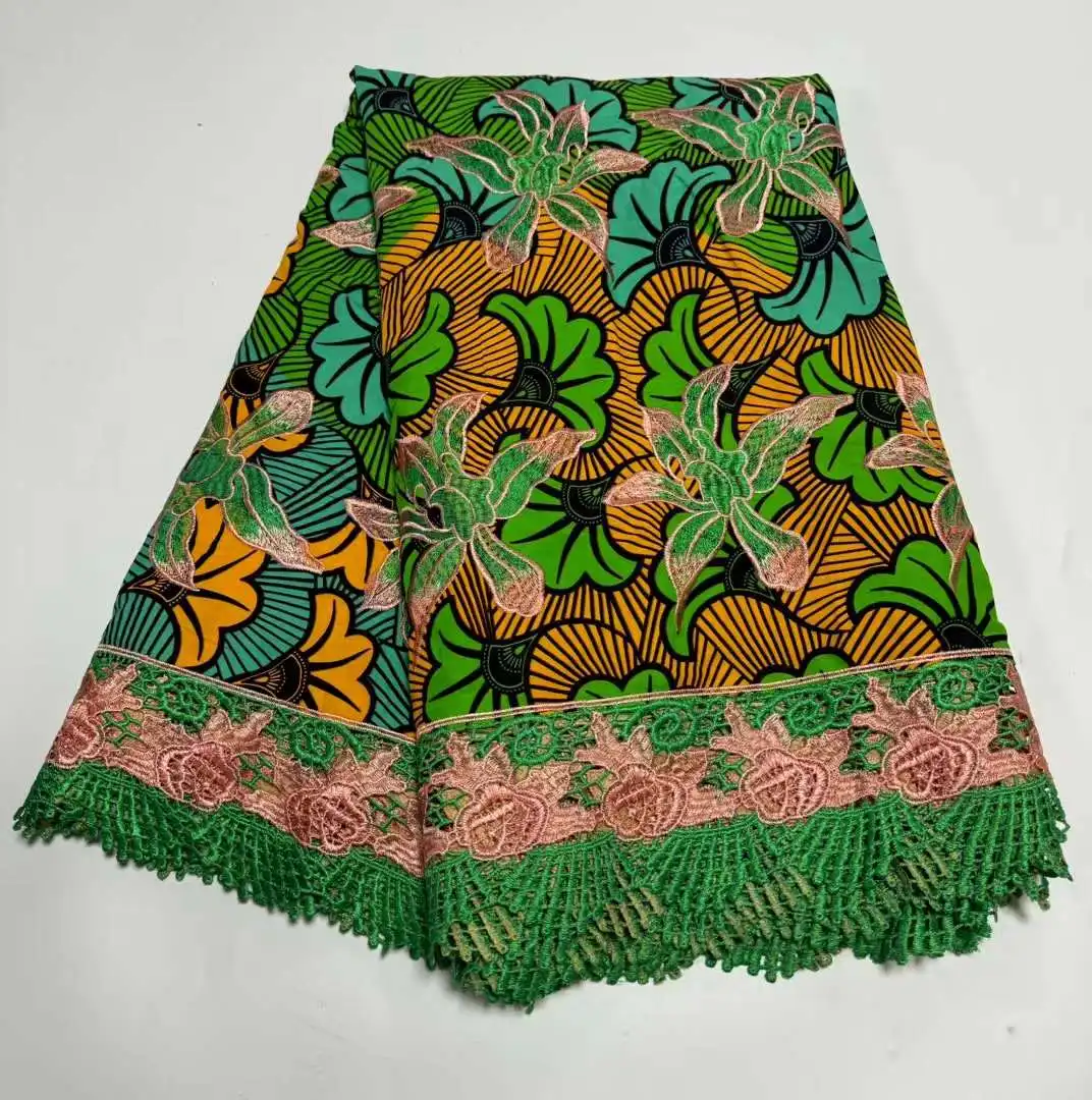 Новинка 2024 высокое качество Австрия изысканная вышитая хлопчатобумажная ткань