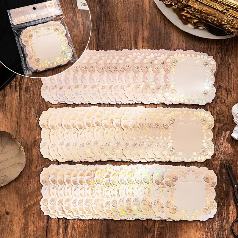 

Блокнот липких заметок с золотым тиснением