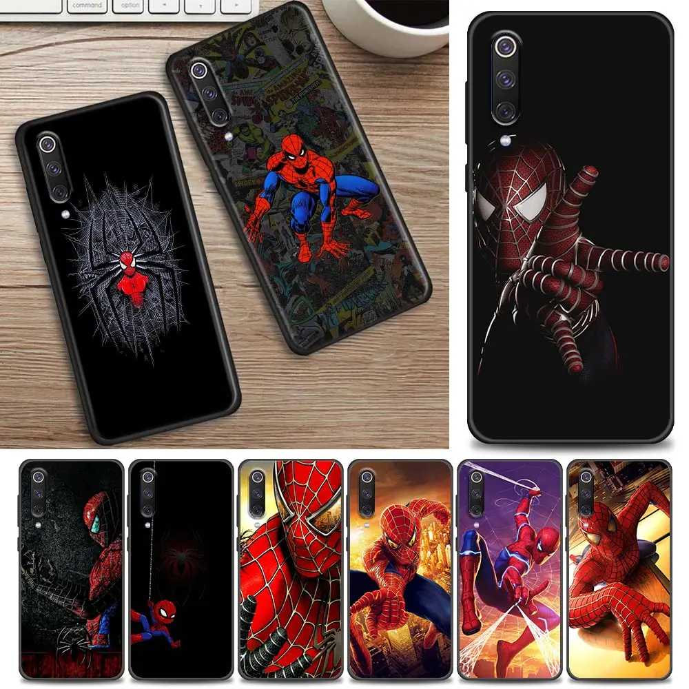 

Venom Spiderman Marvel Phone Case For Xiaomi Mi 8 9T 10 Lite Mi10T Note10 Pro Cover For Mi9T Mi9Lite Soft TPU Coque Funda