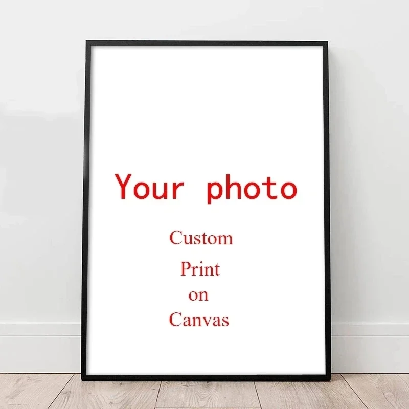 

Печать на заказ 104x58,5 см на холсте постер печать на холсте настенные картины Домашний Декор любимая фотография картина без рамки