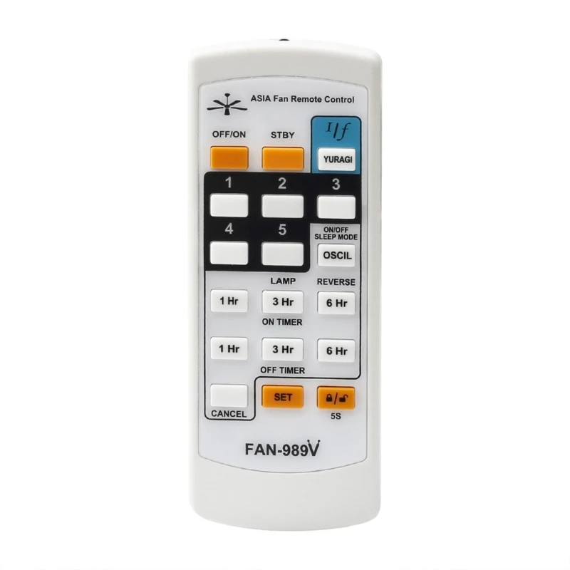 

FAN-989V Fan Speed Controller 8 Meters On/Off Timer Fan Remote Control