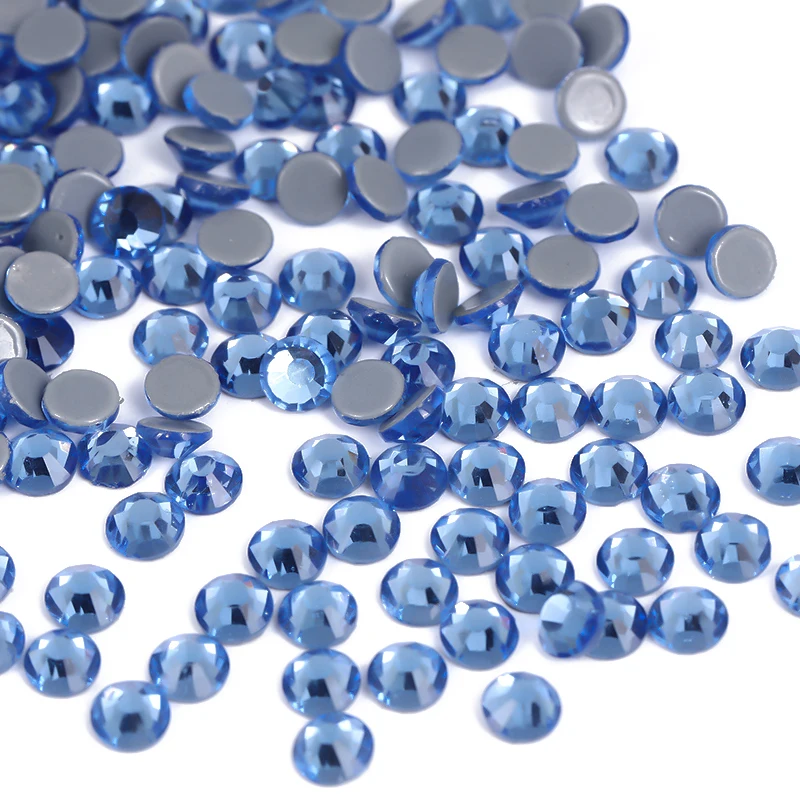 Синий Кристалл С Плоской Задней Частью И Стразами Аксессуары Для Утюга SWAGPICK