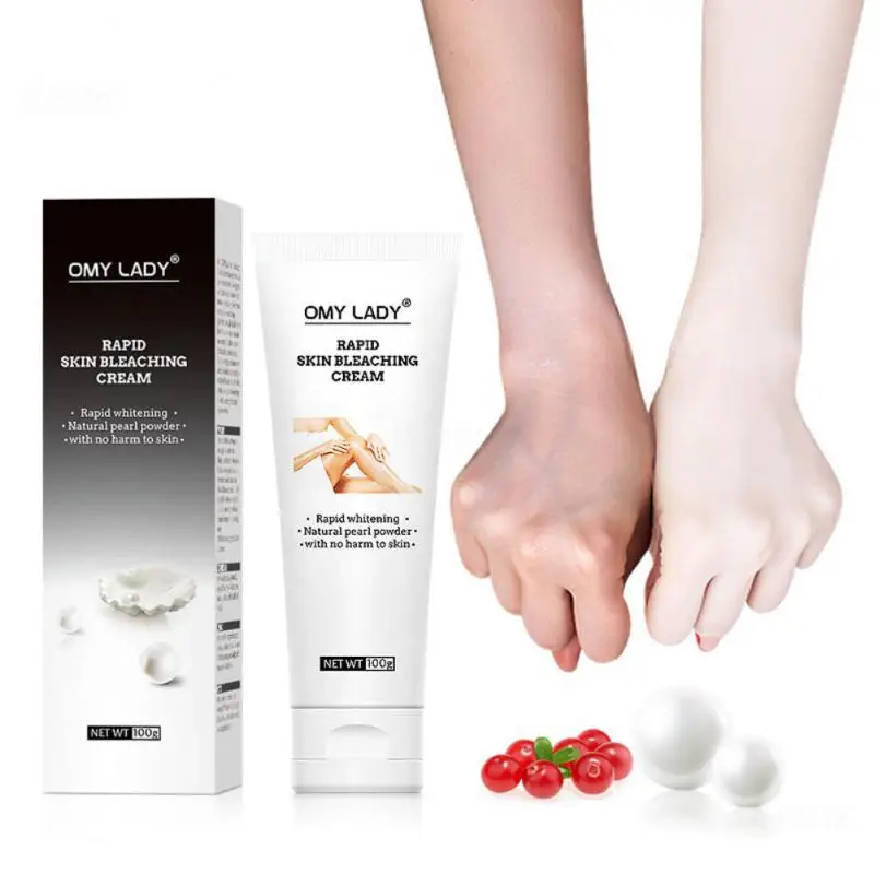 

Rapid Skin Bleaching Cream Body Whitening Underarm Armpit Knees Legs Private Body Dark Spot Pigmentation Brightening Skin Care