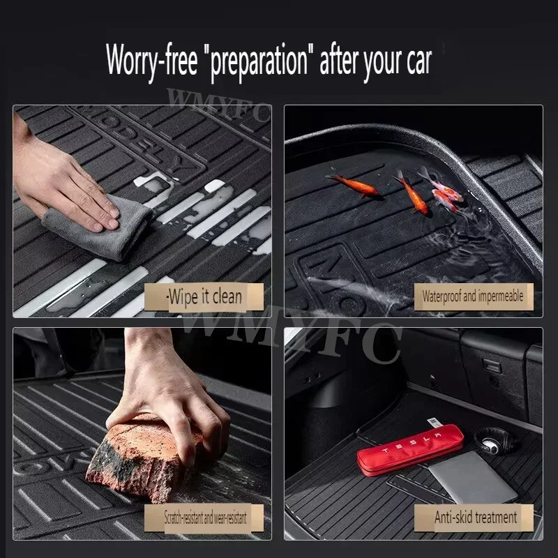 Коврик для багажника из ТПЭ напольный коврик хранения груза подкладка лотка