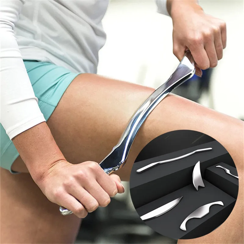 Фото Back Massager for Body Fascial Knife Release Knife Scraping Board Guasha Therapy Massage Tools Tissue Massage Muscle Mssager №1