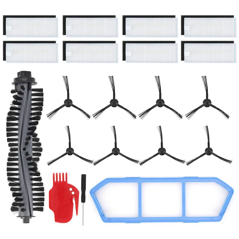 

Сменные детали, роликовая щетка, боковые щетки, фильтры НЕРА Для Ilife A4 A4S A40 аксессуары для робота-пылесоса