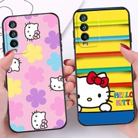 hello kitty takara tomy phone cases for xiaomi redmi note 10 10 pro 10s redmi note 10 5g back cover carcasa funda